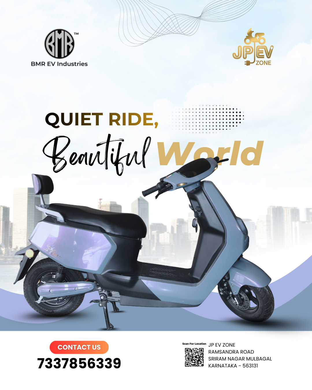 JPEV Electrify Your Ride Poster